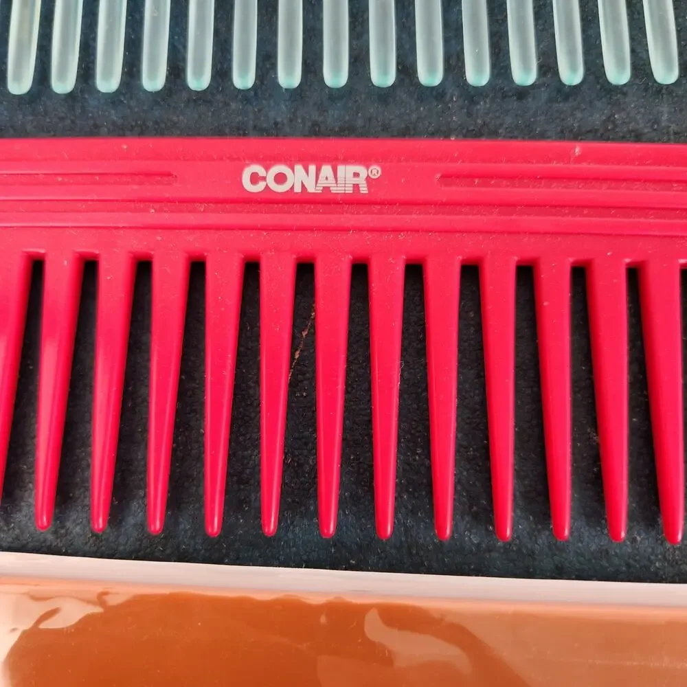 Lot of 5 Plastic Combs Diane Conair Goody Hair Tools